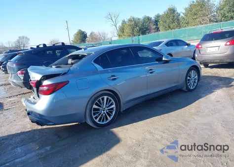 2018 Infiniti Q50 3.0T Luxe from USA, damaged, VIN JN1EV7APXJM364130